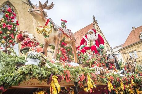 Romantik Yol’un Masalsı Bölgesi Alsace’da Noel Pazarları