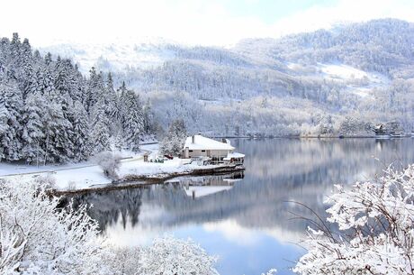 Karlar Altında Abant Gölü Bolu Gölcük Gölü Safranbolu Kastamonu Ilgaz Dağı