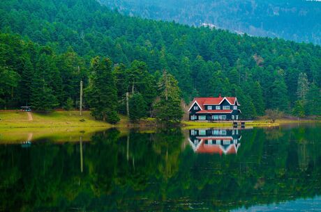 Karlar Altında Abant Gölü Bolu Gölcük Gölü Safranbolu Kastamonu Ilgaz Dağı