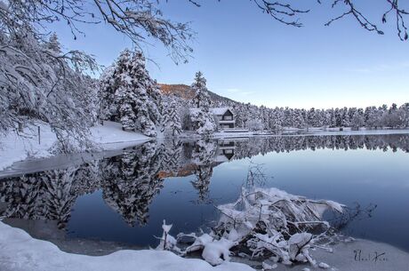 Karlar Altında Abant Gölü Bolu Gölcük Gölü Safranbolu Kastamonu Ilgaz Dağı